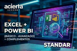 Excel + Power Bi (Básico – Avanzado) + Complementos