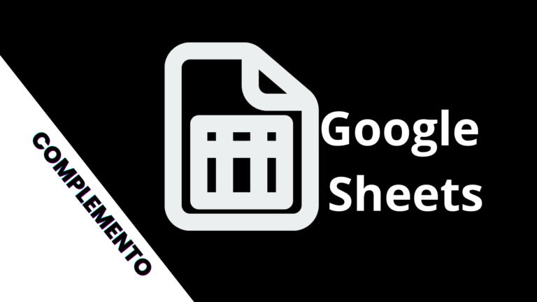1.6 Excel- Manejo de Google Sheets